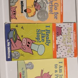 Elephant and Piggie by Mo Willems lot of 4 books 