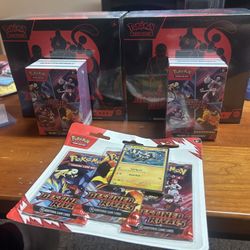 Destined Rivals ETB + Booster bundle + Blister Lot