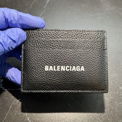 BALENCIAGA CASH LEATHER CARD 