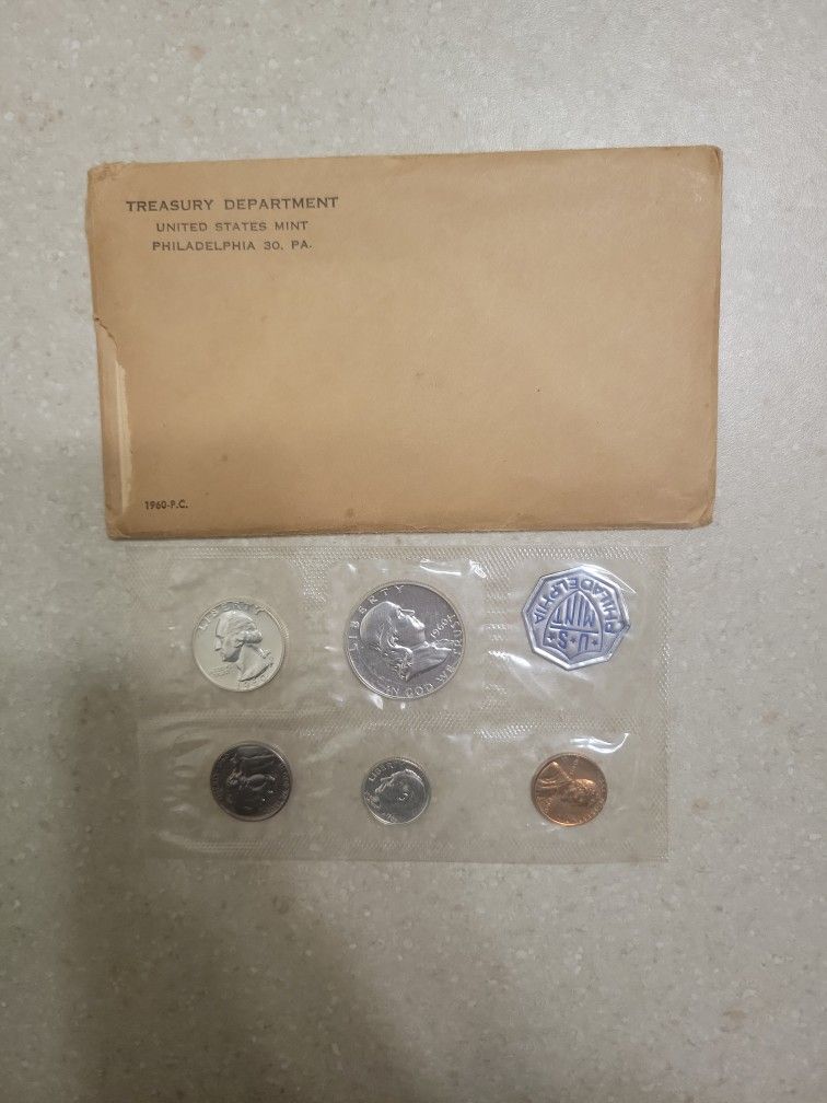 1960 US Proof Silver Set