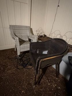 Patio chairs and table