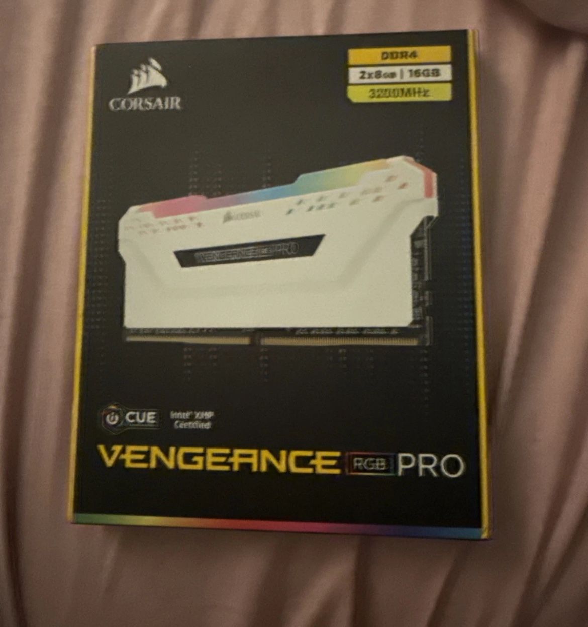 Brand New Sealed RGB CORSAIR VENGEANCE RAM DDR4