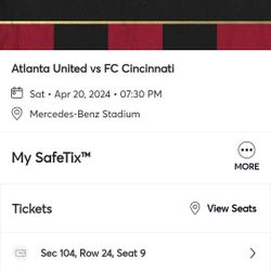 Atl United TIX