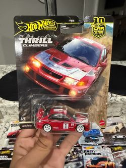 Hot Wheels Premium Car Culture Thrill Climbers Mitsubishi Lancer Evolution VI
