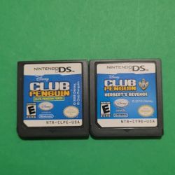 Club Penguin: Elite Penguin Force And Herbert's Revenge Nintendo DS - Game Only.
