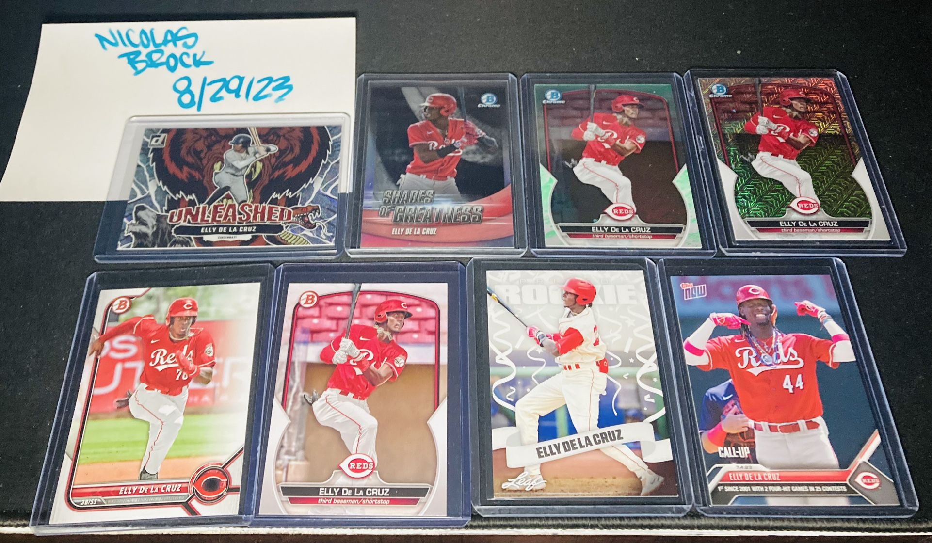 Elly De La Cruz Card Lot