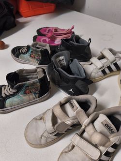 Lot of Kids Sneakers Mixed Brands