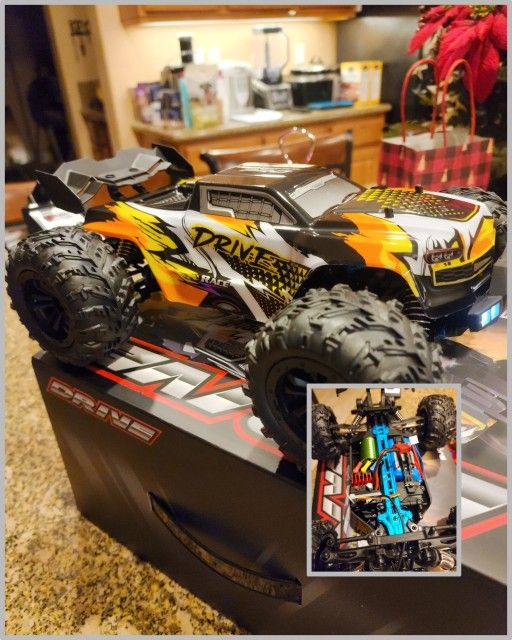 Brand New 1/16 BRUSHLESS RC 4x4 TRUCK FAST 70+kmph With 3speed Levels 