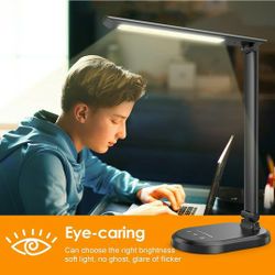 New Desk Led Lamp, Dimmable with USB Charging Port, 3 Lighting Modes with 10 Brightness Levels,Touch Control, Memory function, $25 Or Best Offer 