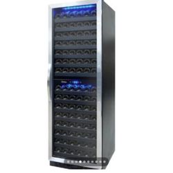 Wine Cooler-Vinotemp 155-Bottle Dual-Zone/ Brand New Original Price $2700