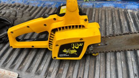 14” inch Electric chain saw works