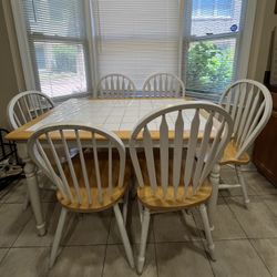 TILE KITCHEN TABLE