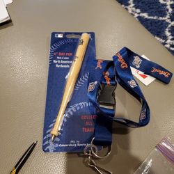 Detroit Tiger 🐯bat Pen & Lanyard