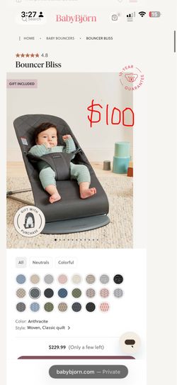 Babyjourn bouncer!