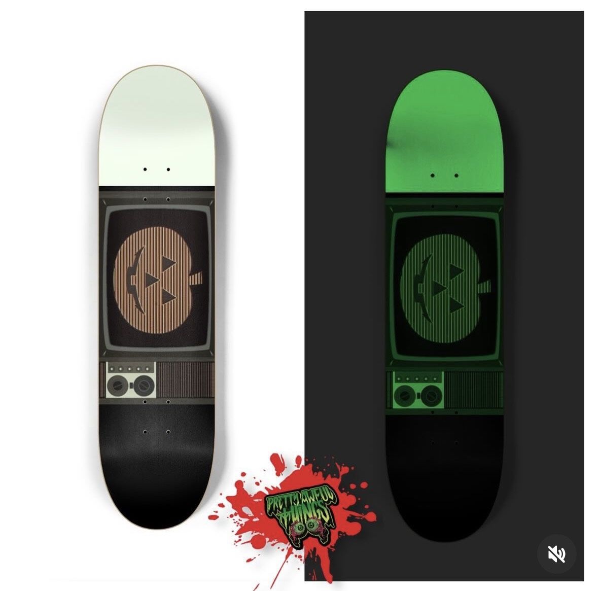Custom Halloween III Skate Deck