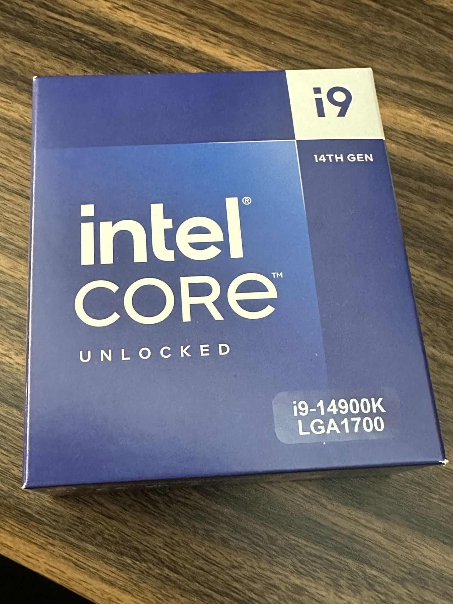 Intel i9 14900k