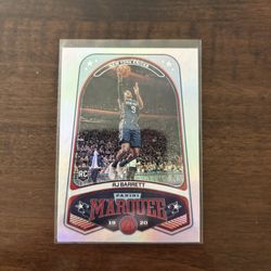 2019-20 Panini Chronicles Marquee RJ Barrett #259 Rookie RC Knicks Silver Holo