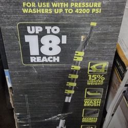 Ryobi Extender Pole Pressure Washer