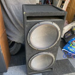 MTX SYSTEM SUBS AMPS 15”