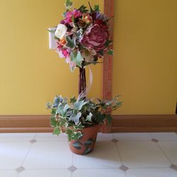 20" Floral Topiary 