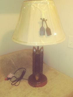 New Rustic Table Lamp