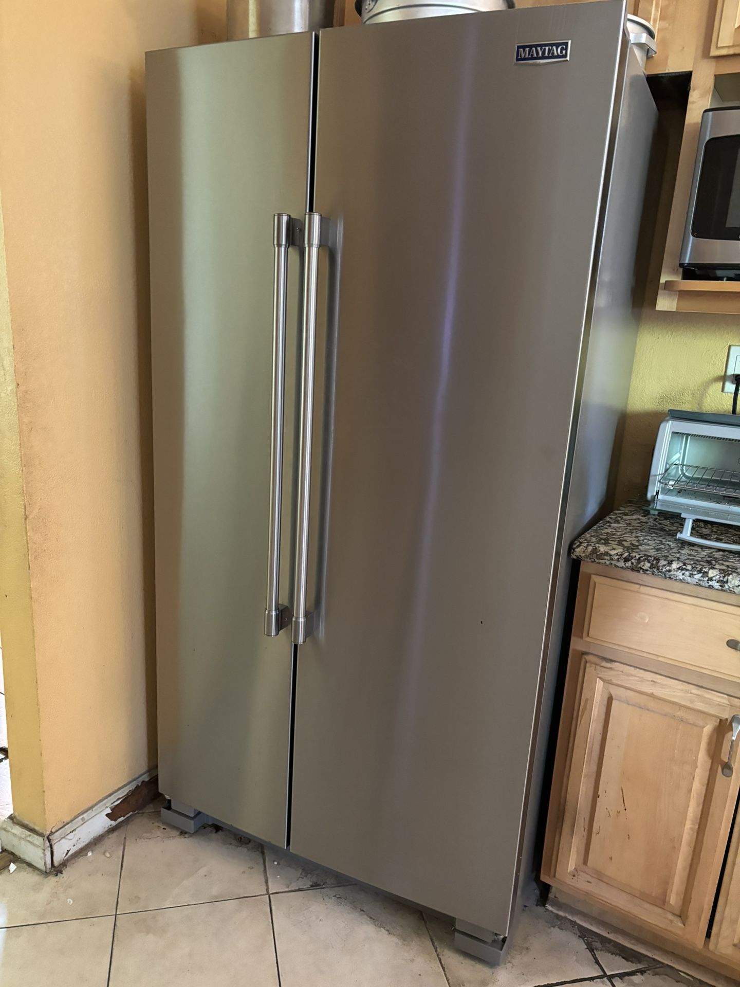 Maytag Fridge, Stainless Steel, 36in. Wide