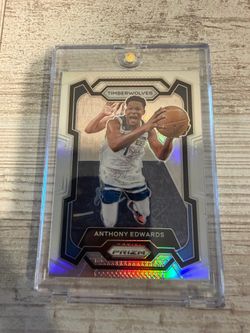 Panini Prizm Silver - Anthony Edwards