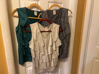 SET of 3 NEW women’s shirts SIZE MEDIUM