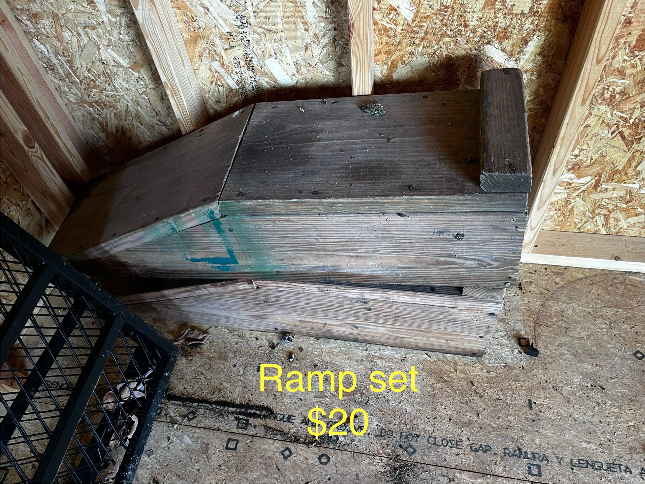 Wood Ramp Set $20 OBO