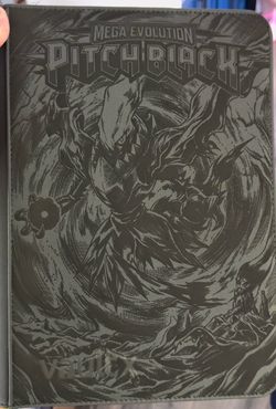 Pitch Black Master Set VaultX 9 pocket binder!!