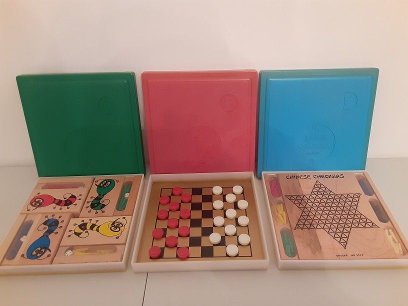 Vintage 1960's Drueke Traveling Games