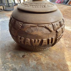 Hawaii wooden bowl