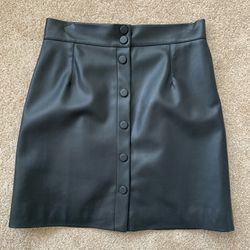 H&M Black Skirt Size 8