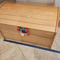 Fine wood German quality Wooden toy chest