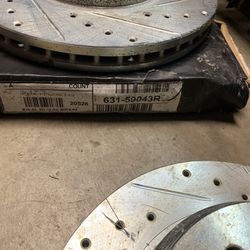 Front And Rear Rotors 