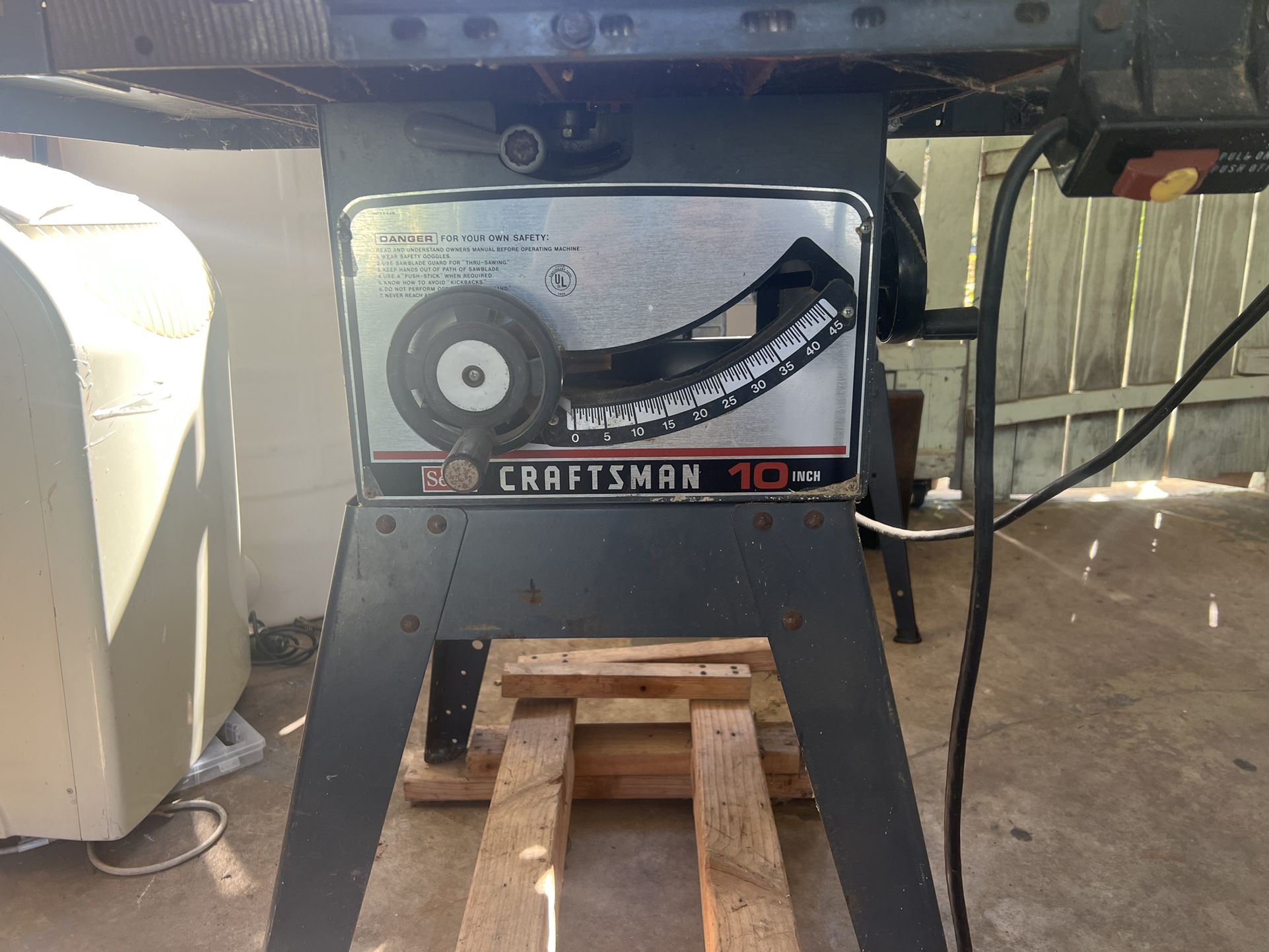 Craftsman Table Saw