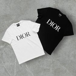 Tshirt Dior Black And White 