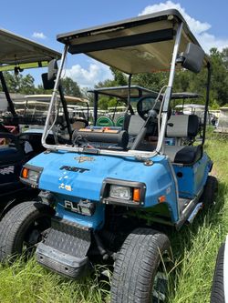 Gas golf cart