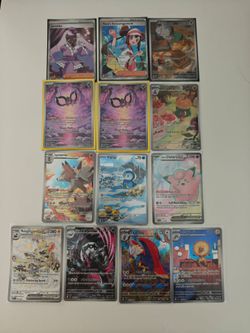 Assorted Pokemon Cards (prices in description)