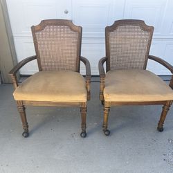 Vintage Cane Chairs