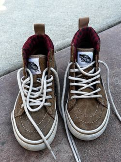 Van’s High top suede tennis  shoes