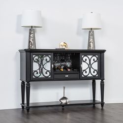 Server Entry Table Black 