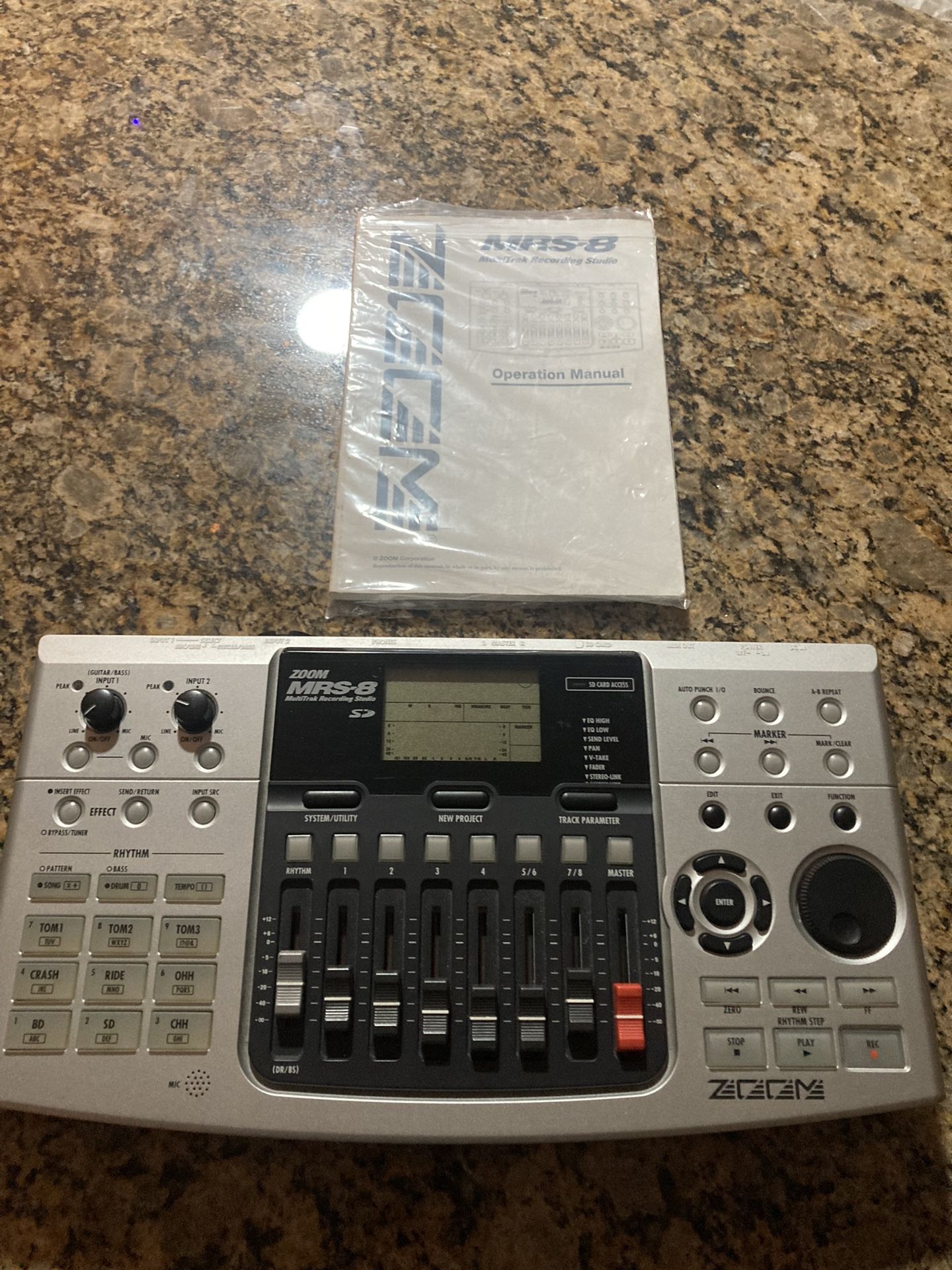 Zoom MRS8 8 Track Music Recorder