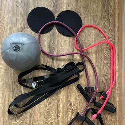 Exercise Control Track, Core Sliders, & Ball