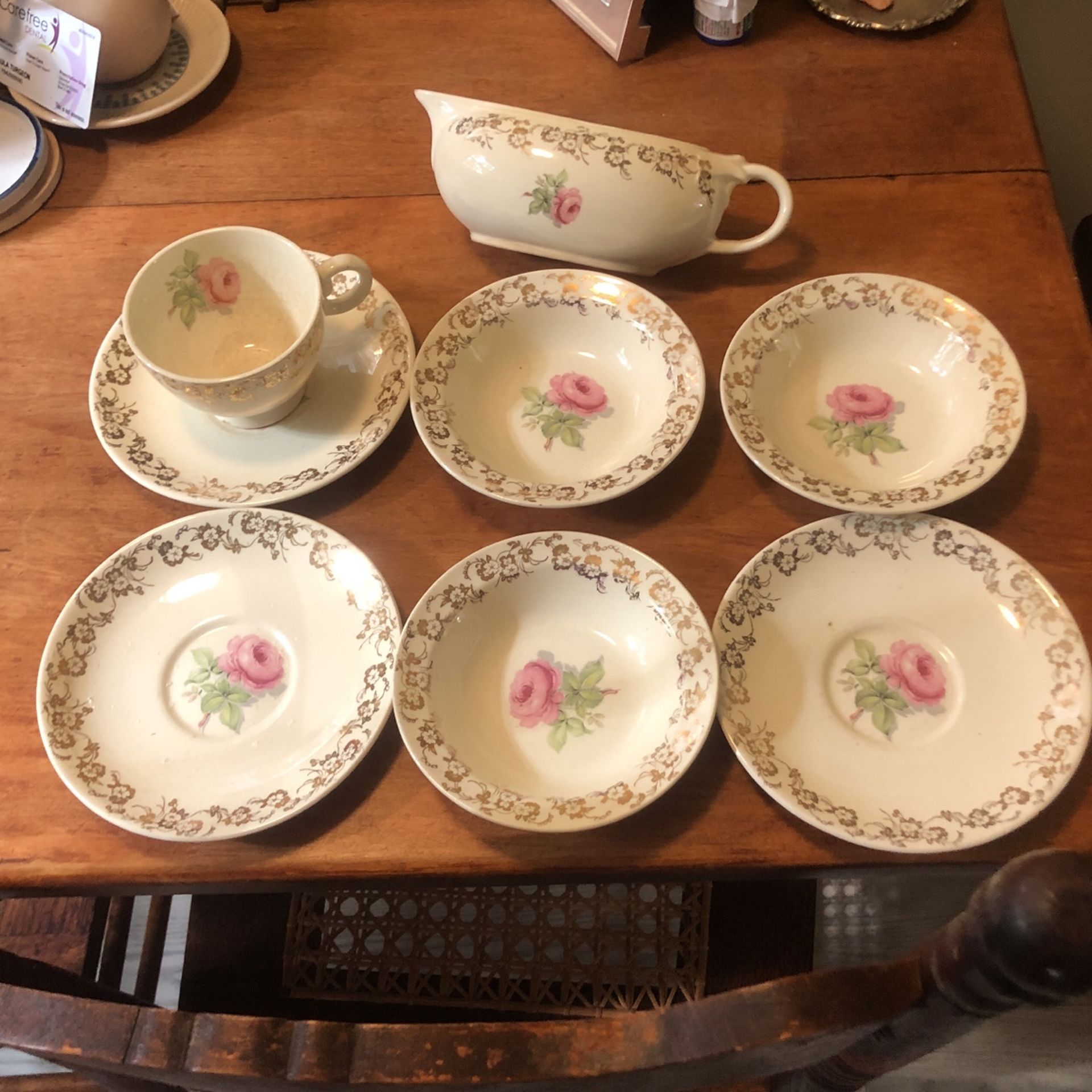 Antique China, Smith Taylor Smith USA #’s except cup