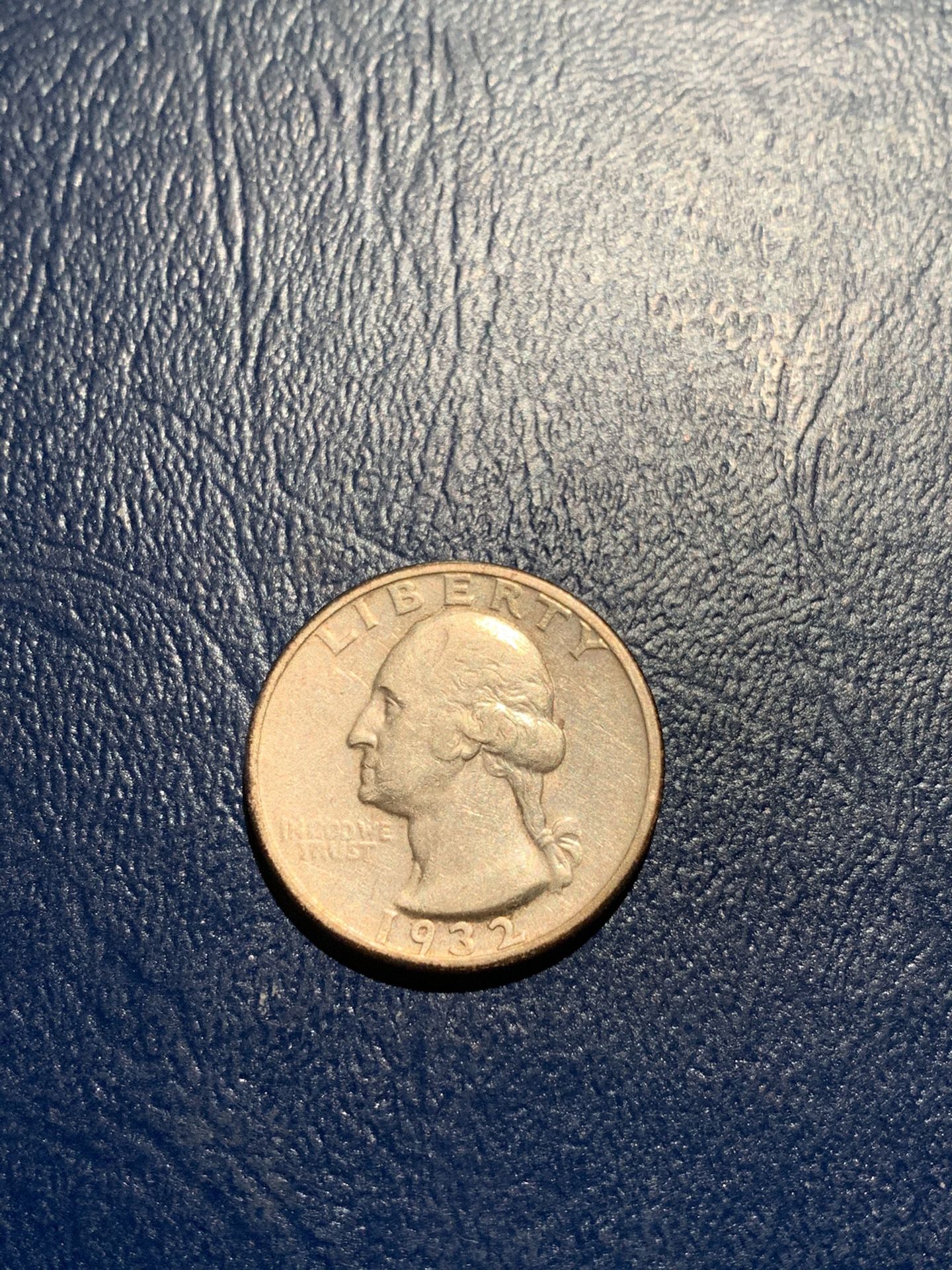 1932 silver quarter. San Francisco mint