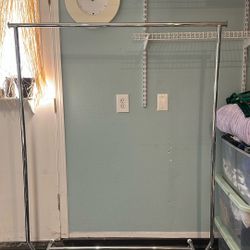Rolling Garment rack 
