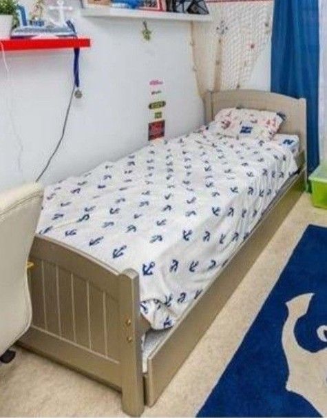 Twin Bed With Pull Out Bed Under