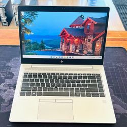 HP EliteBook 745 G5 RYZEN 7 PRO 2700u 8GB//256GB Windows 11 Pro Perfect for Students//Work