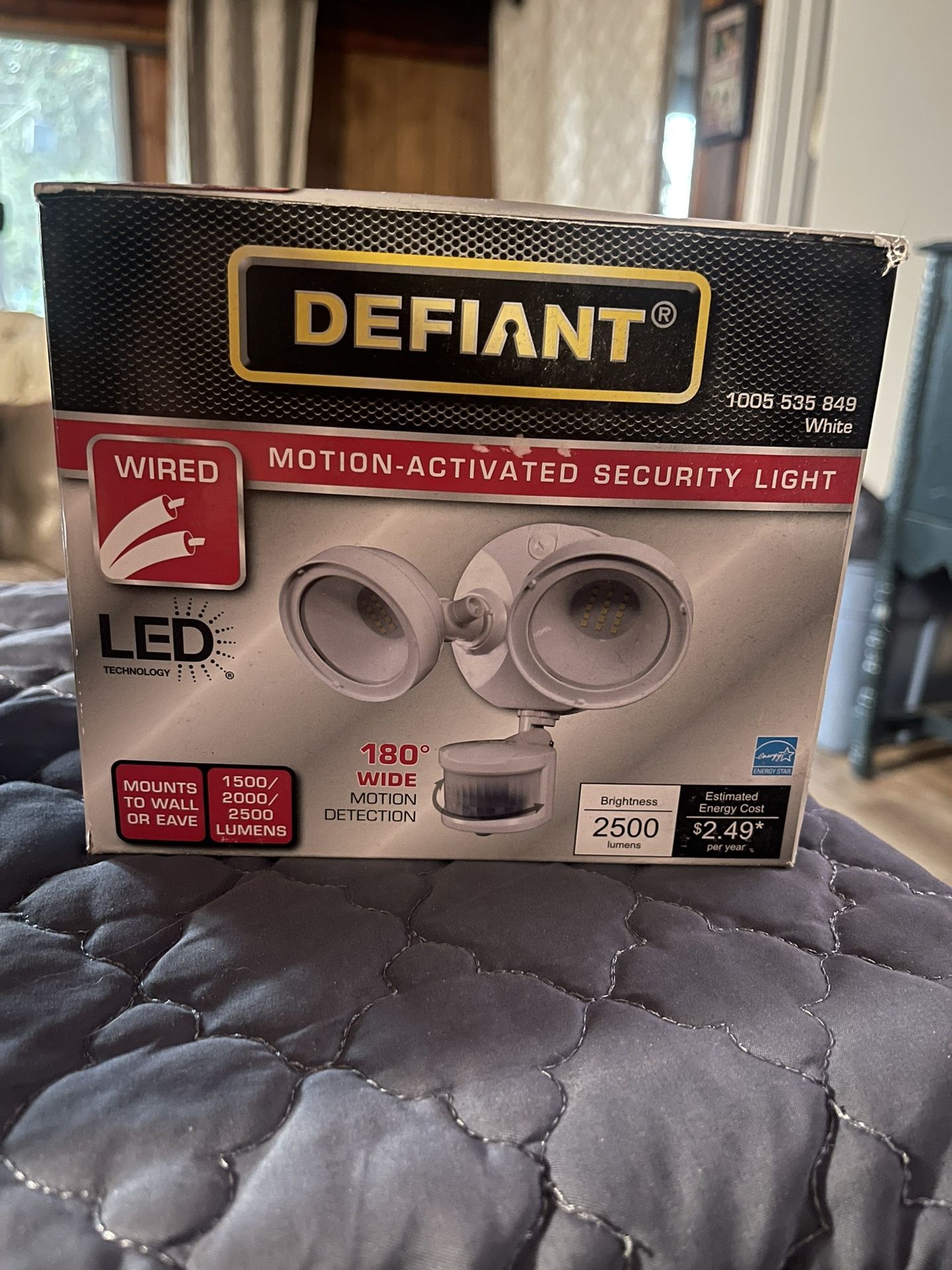 New Defiant Wired Light
